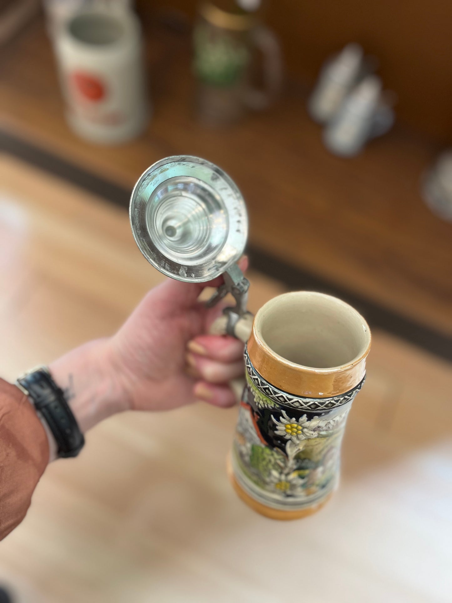 Vintage Small German Beer Stein