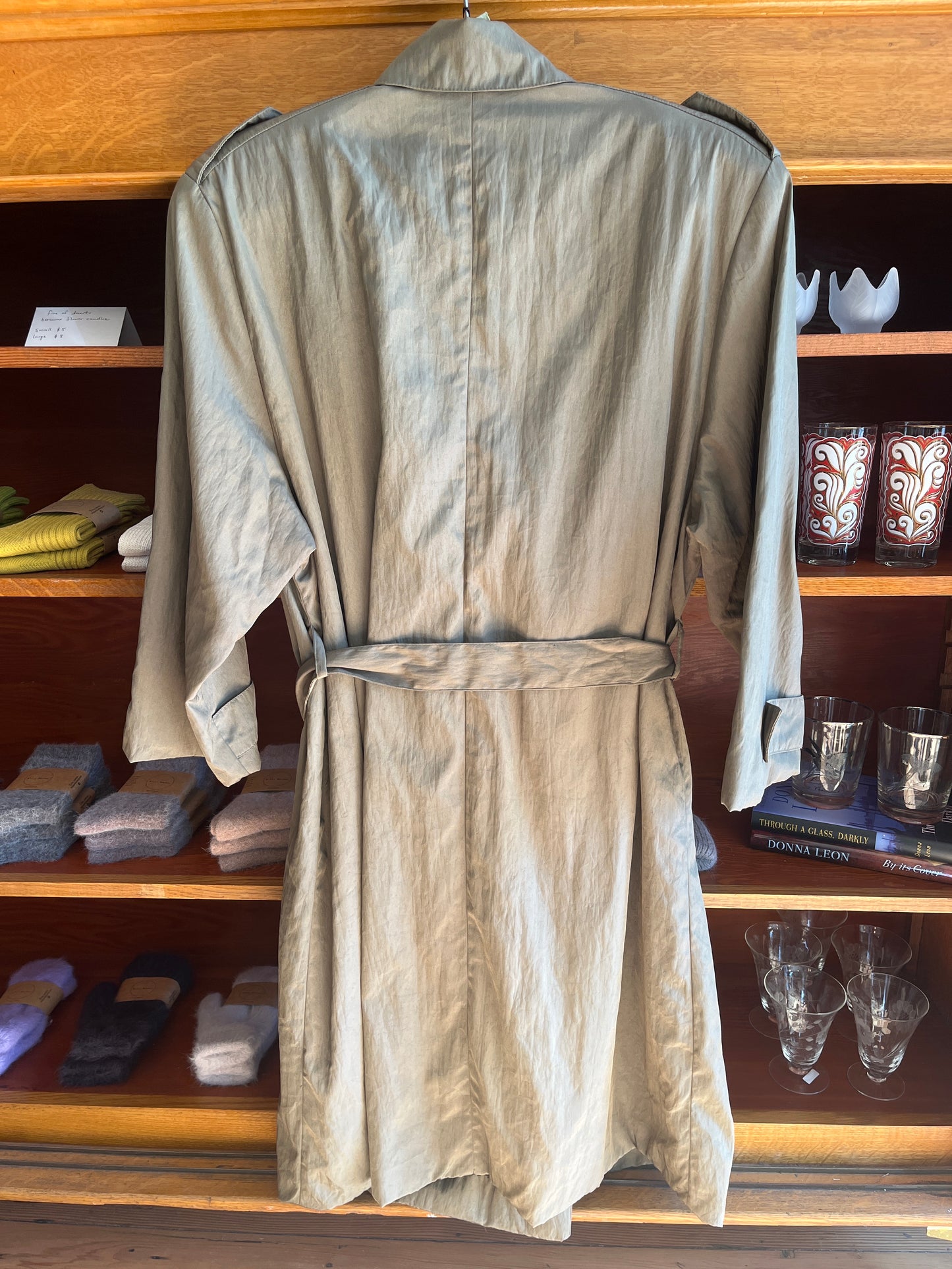 Vintage Irving posluns for Eaton’s trench, large