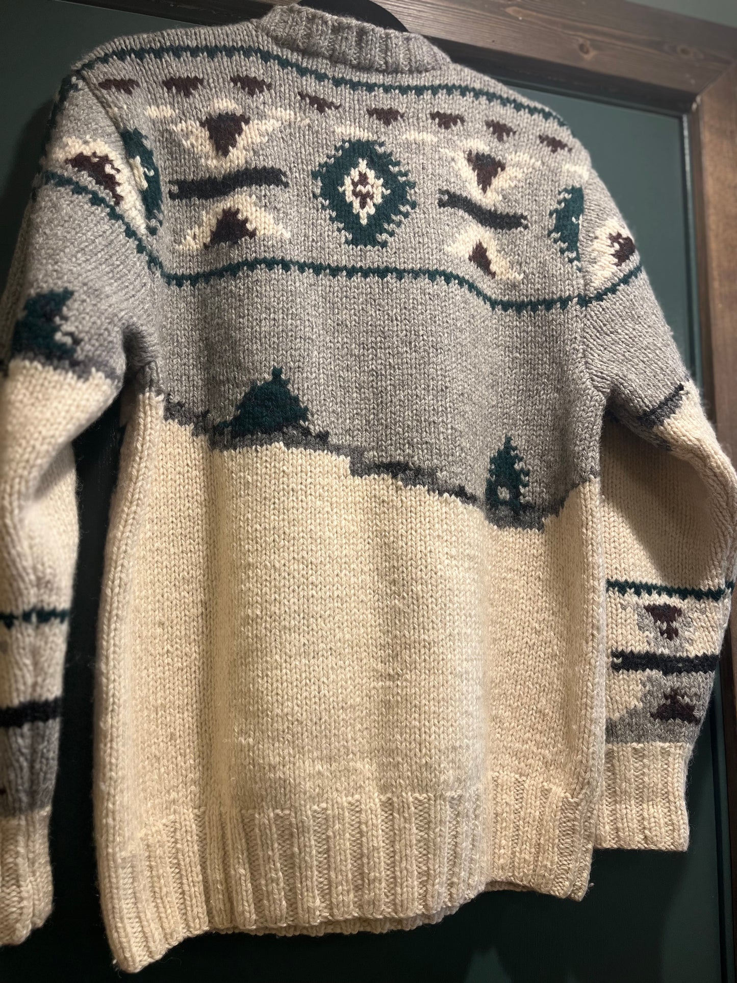 Vintage Wool Tosani Knit Sweater, Large