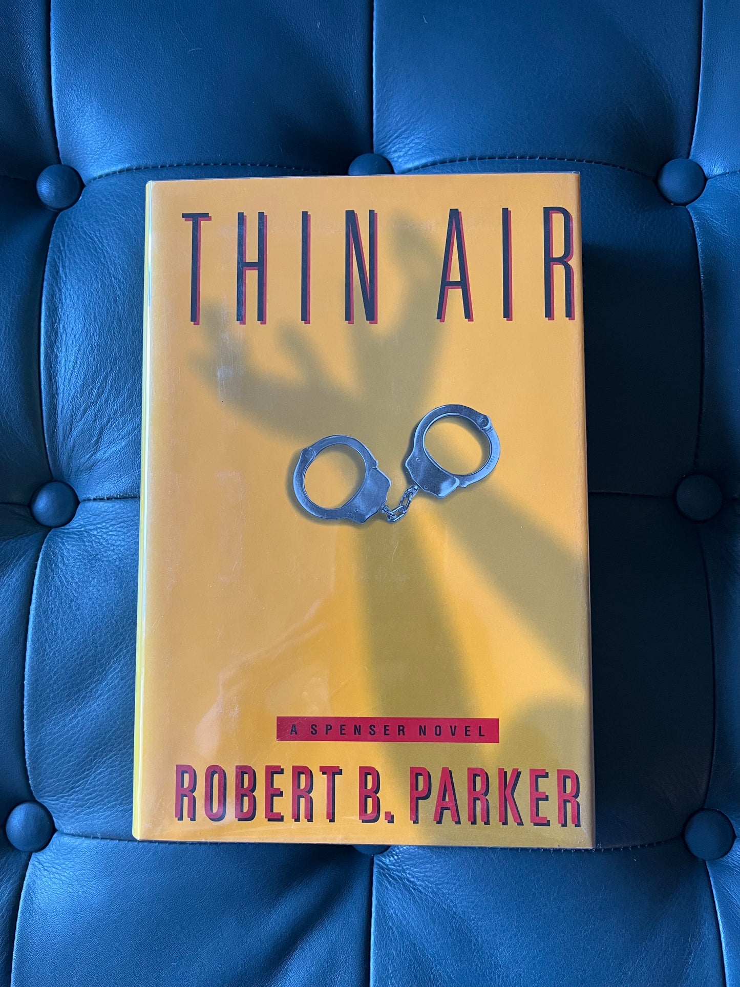 Robert B. Parker “Thin Air” First Edition Hardcover Book