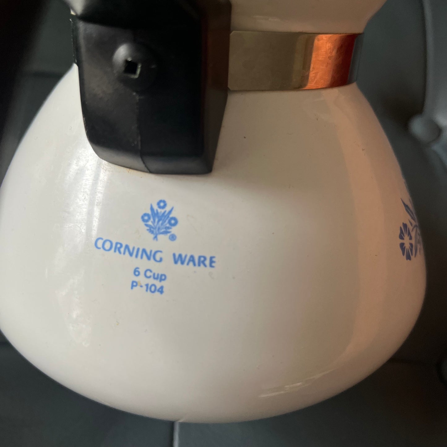 Vintage 1970’s Corning Ware Coffee Carafe