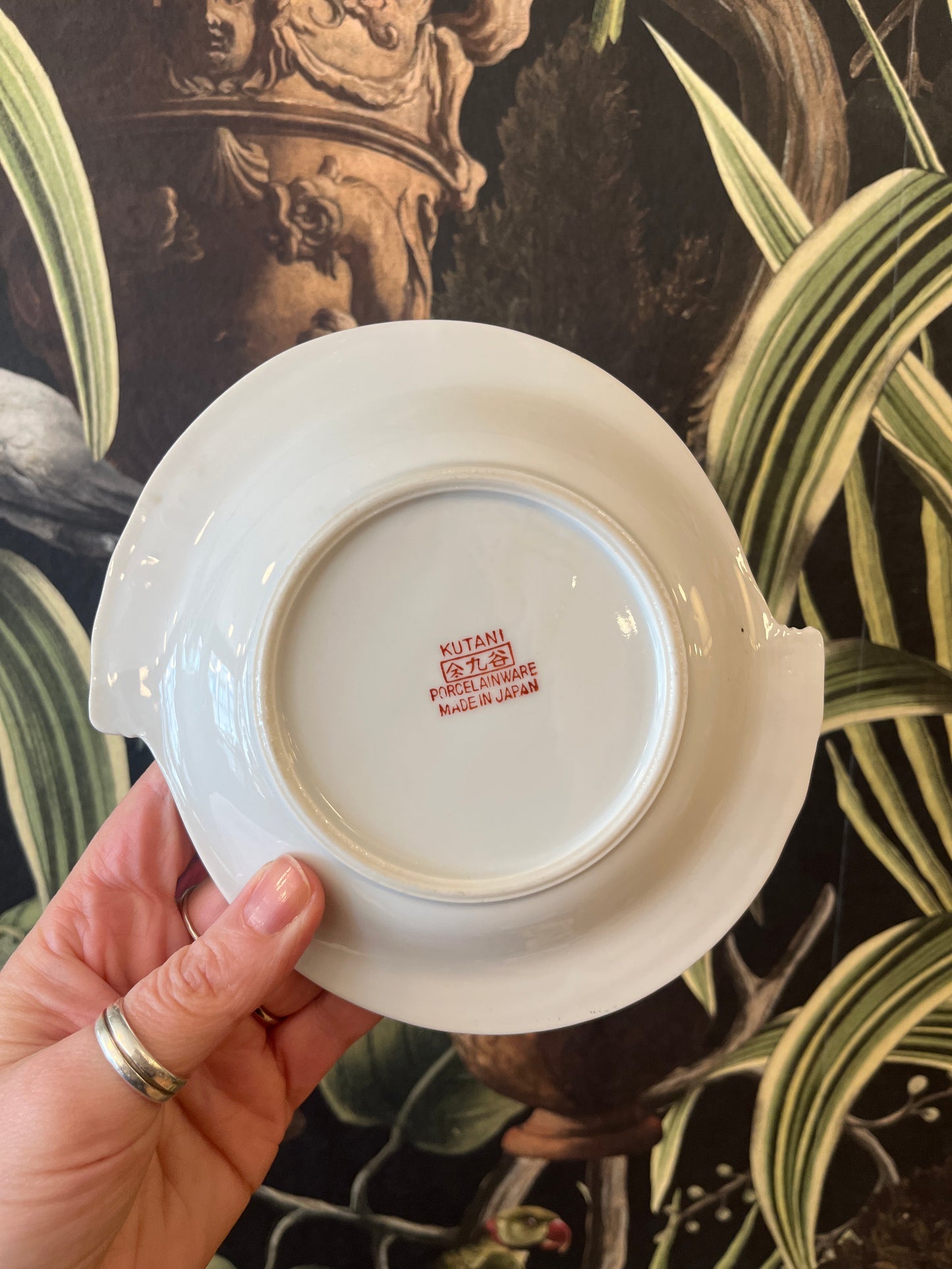 Vintage Kutani ashtray