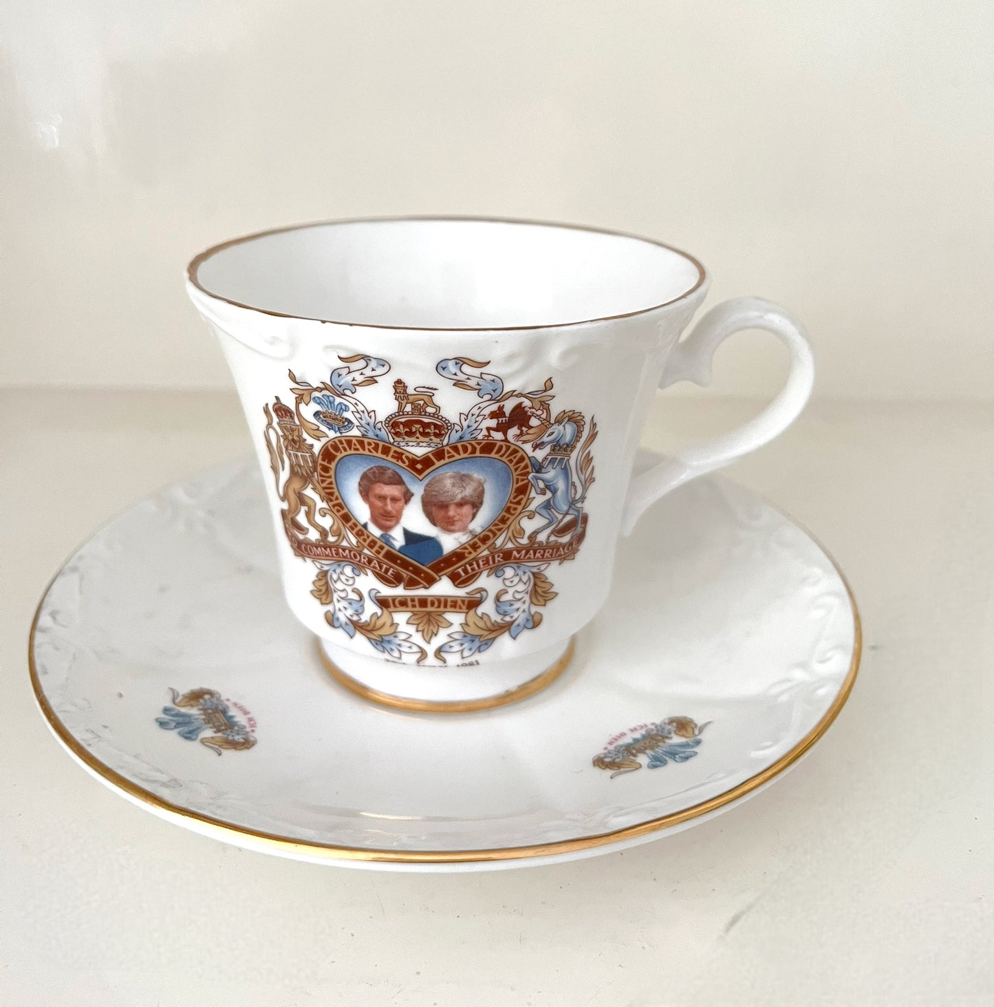 Vintage Charles & Diana Tea Cup and Saucer