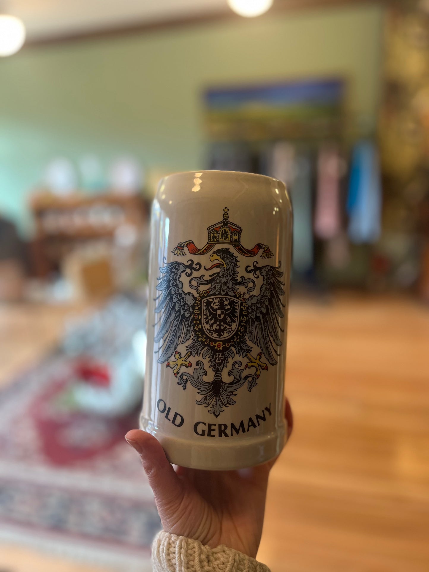 Massive 1L Old Germany beer mug