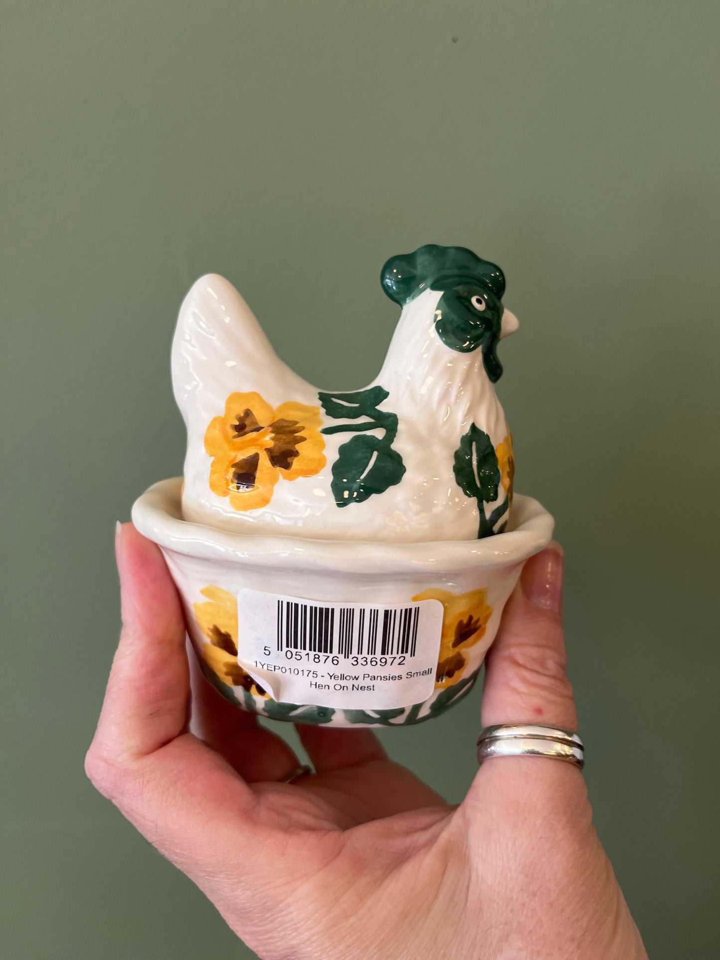 Emma Bridgewater Hen on a Nest, small