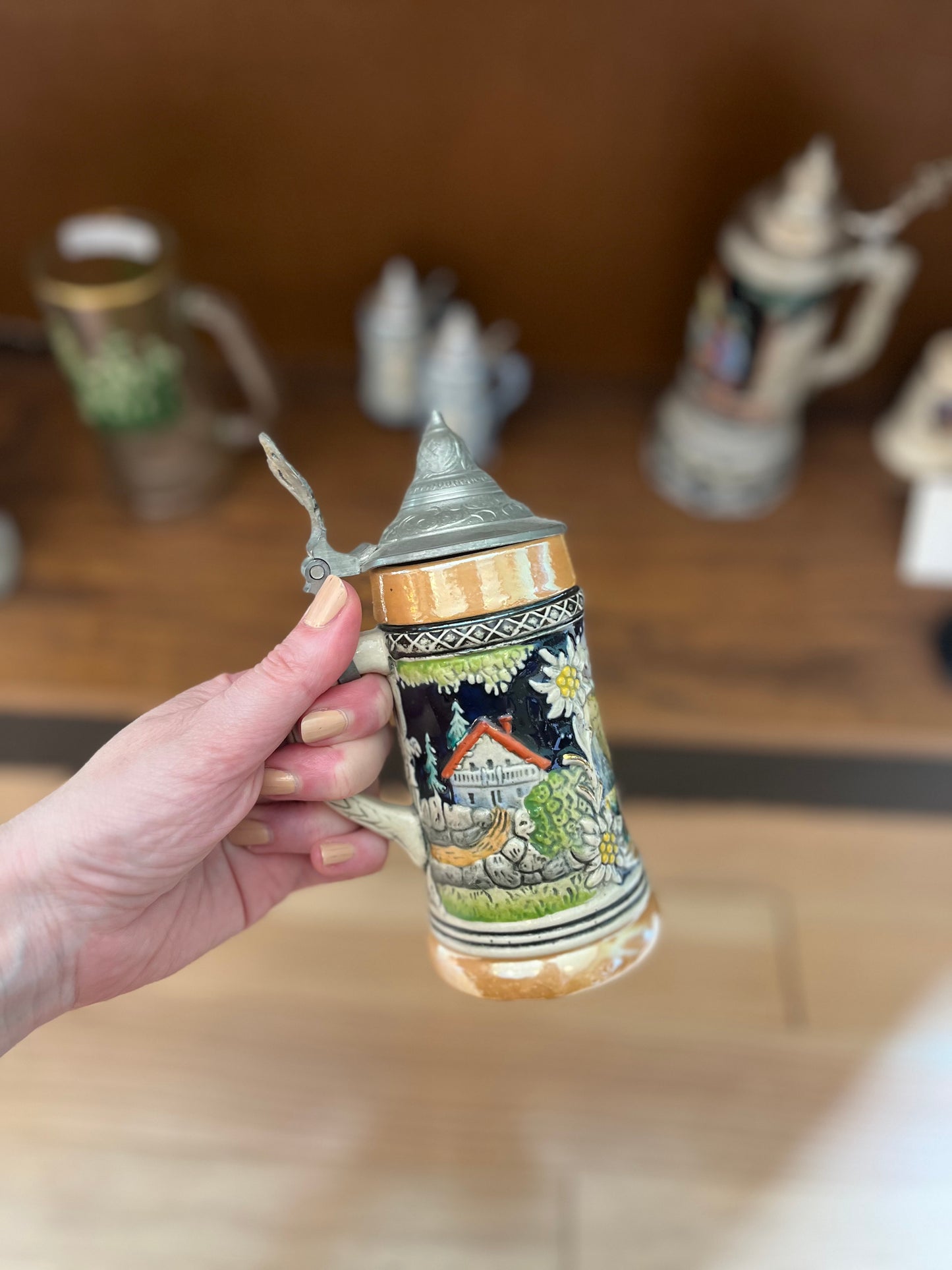 Vintage Small German Beer Stein