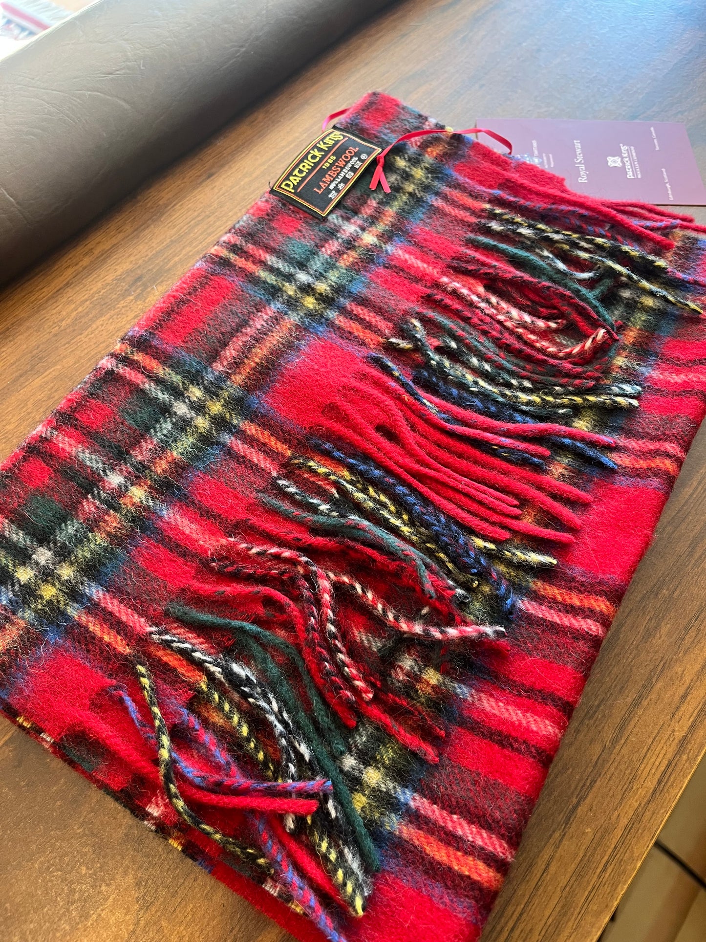 Patrick King - Royal Stewart Lambswool Scarves