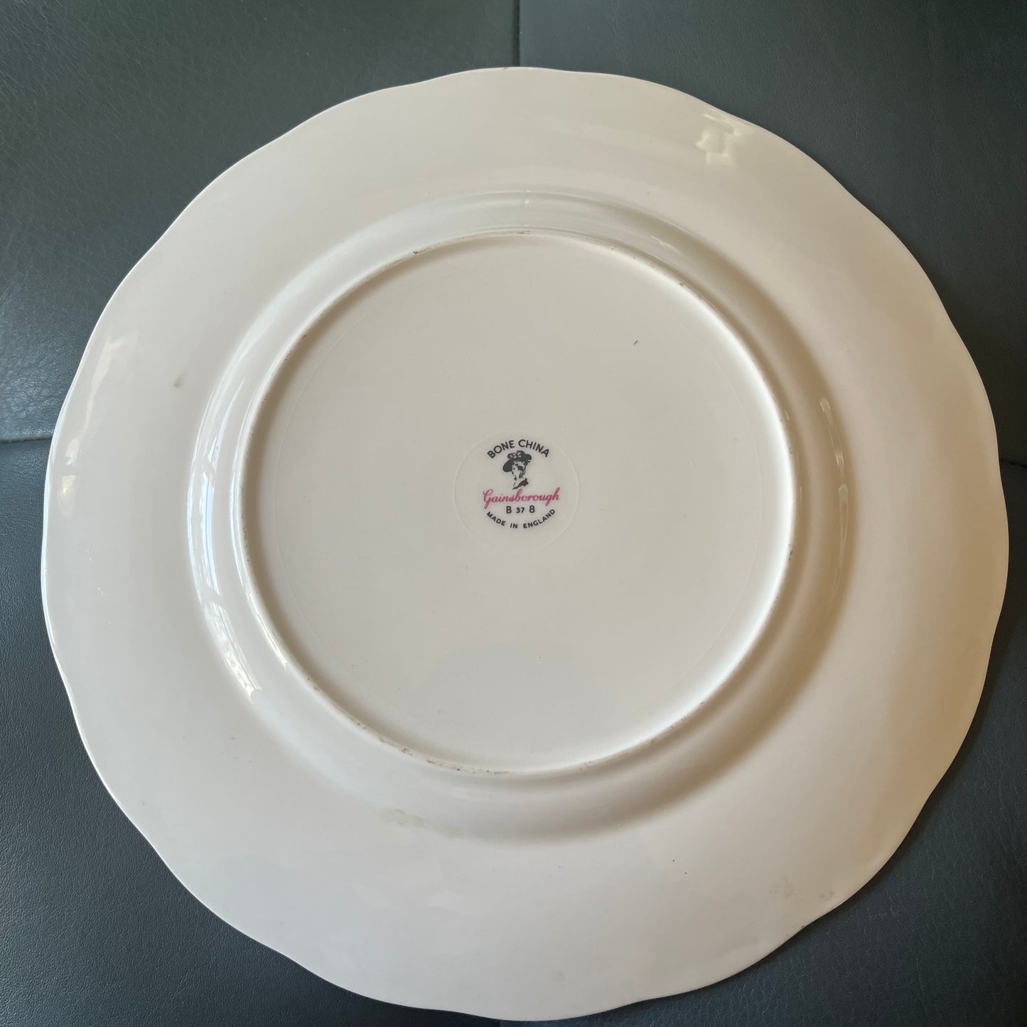 Vintage Equestrian China Plate #2