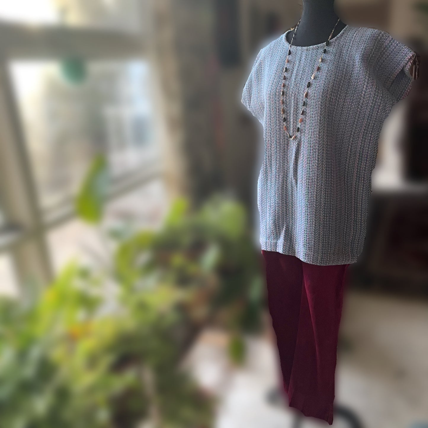 Vintage Emilio Pucci Raspberry Velvet Trousers