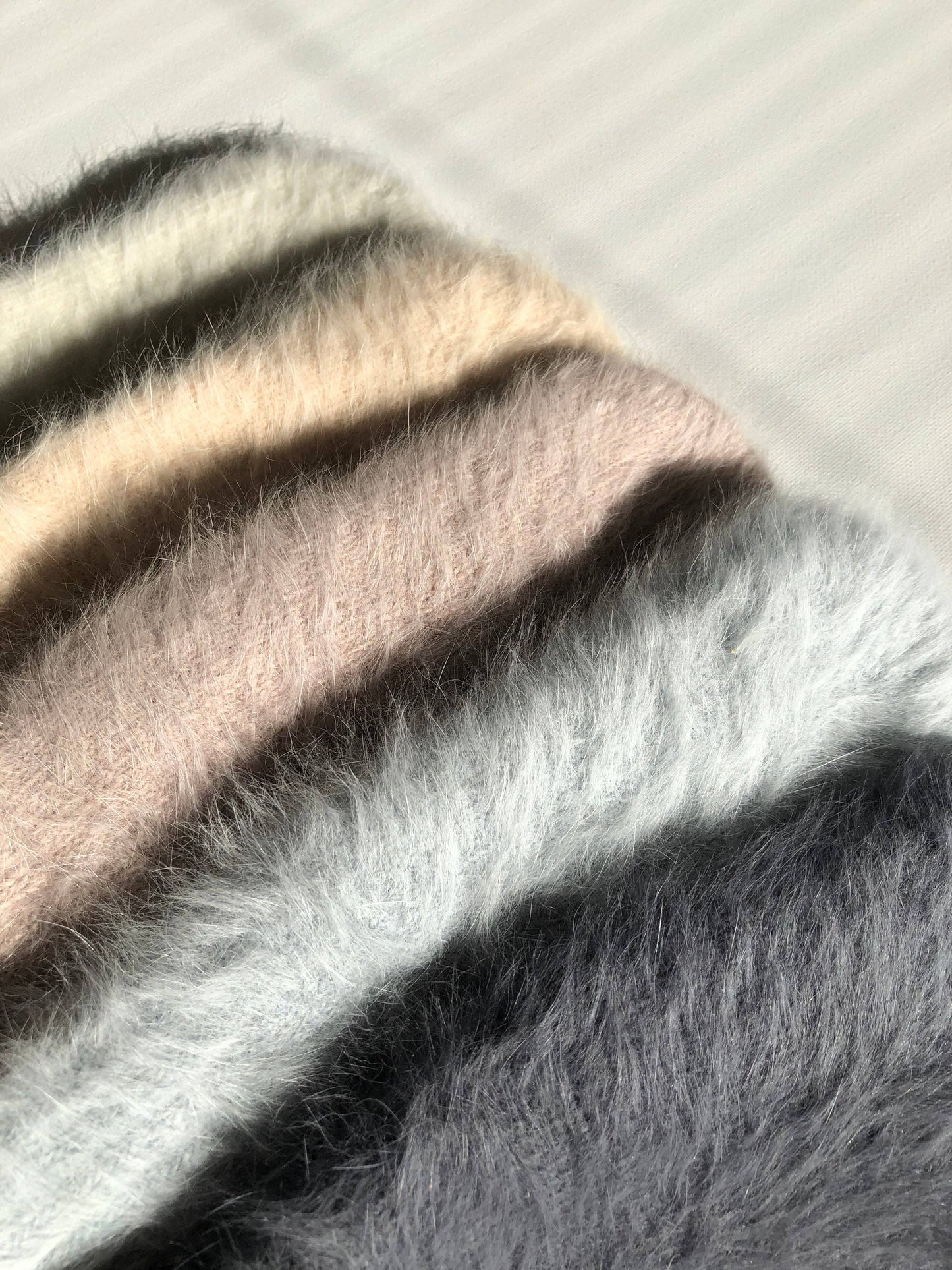 Billy Bamboo fluffy angora mittens