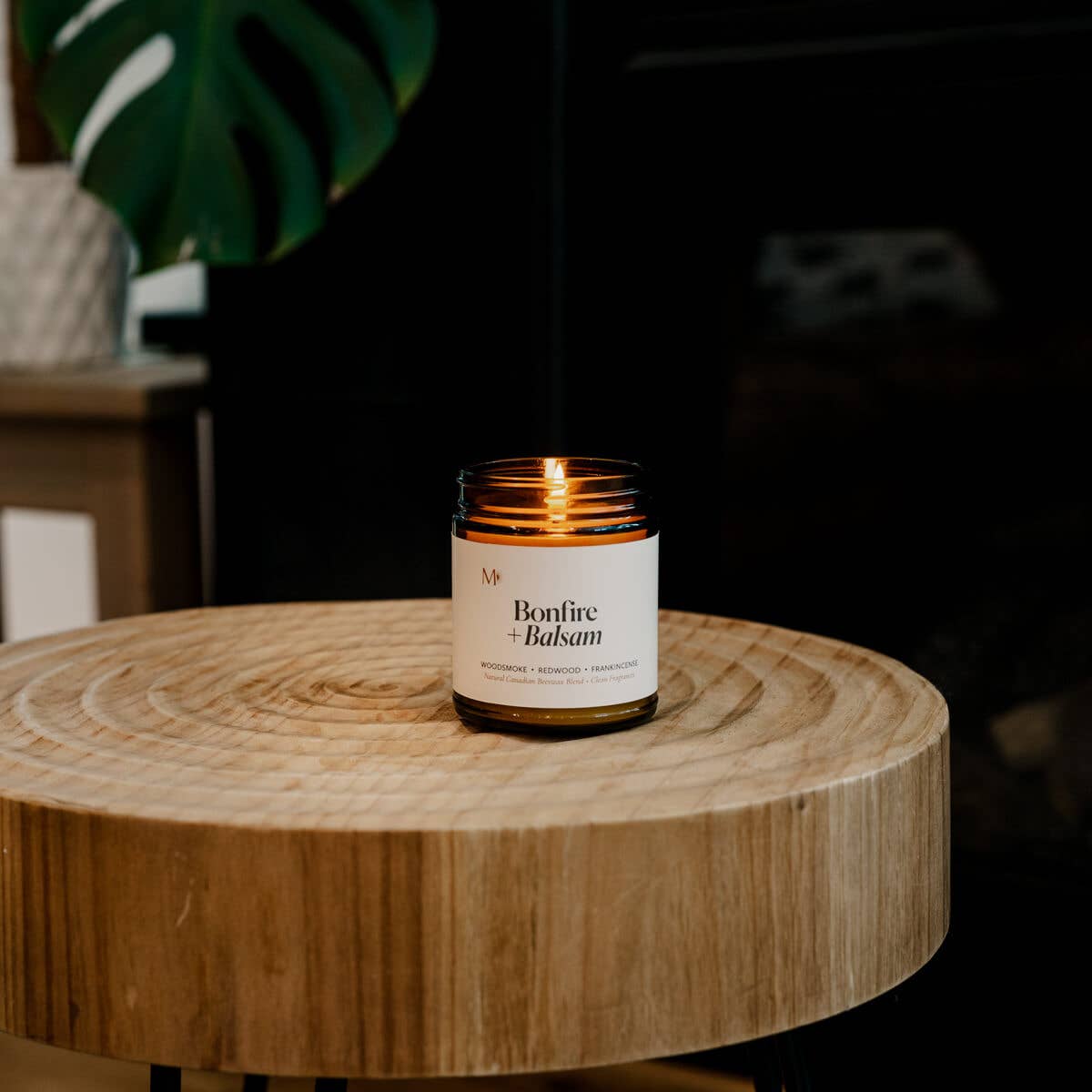Bonfire + Balsam | Canadian Beeswax Candle