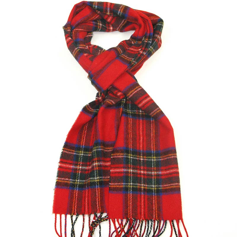 Patrick King - Royal Stewart Lambswool Scarves