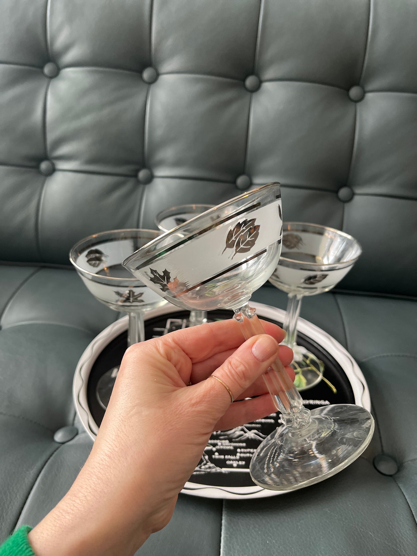 Vintage Libby Champagne Coupes