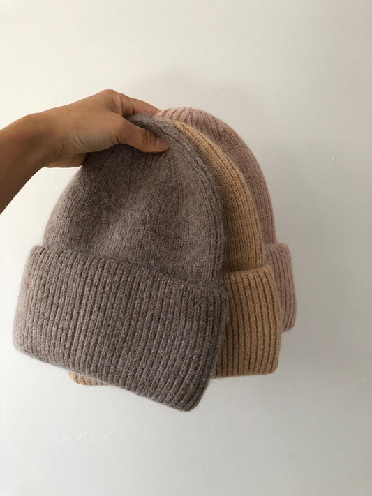 2024 ROYAL ANGORA BEANIE - neutral