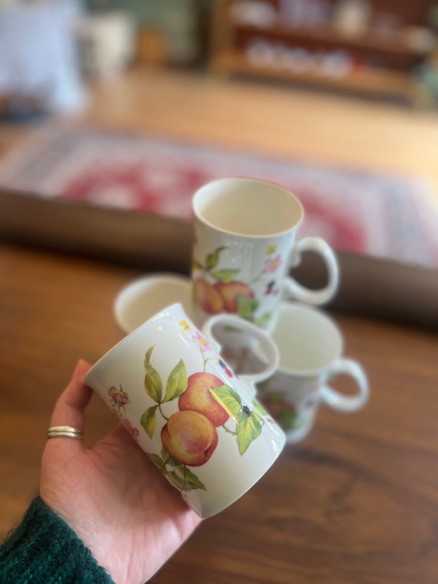 Birks fine bone china mugs