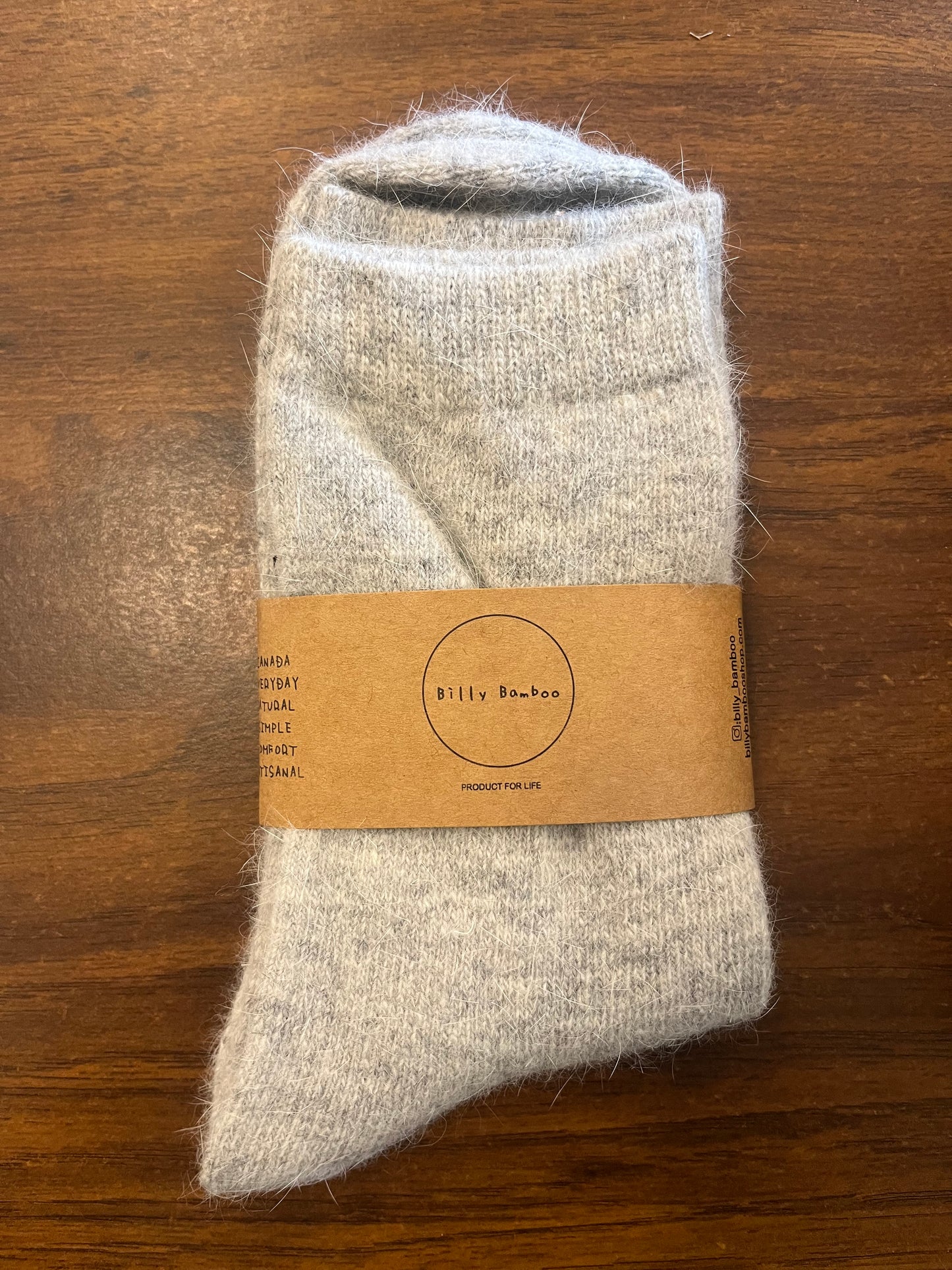 Billy Bamboo fluffy angora socks