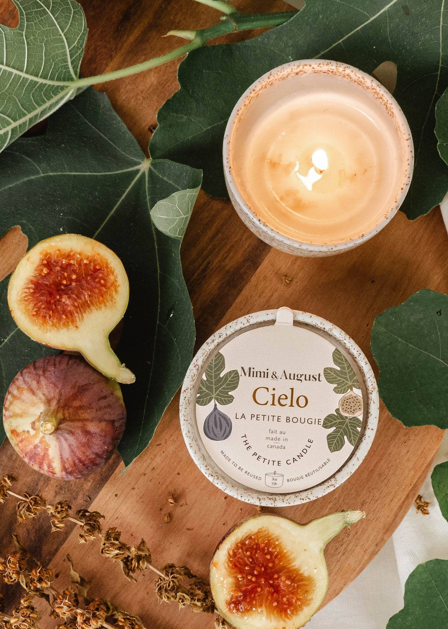 Cielo reusable candle- 3 oz