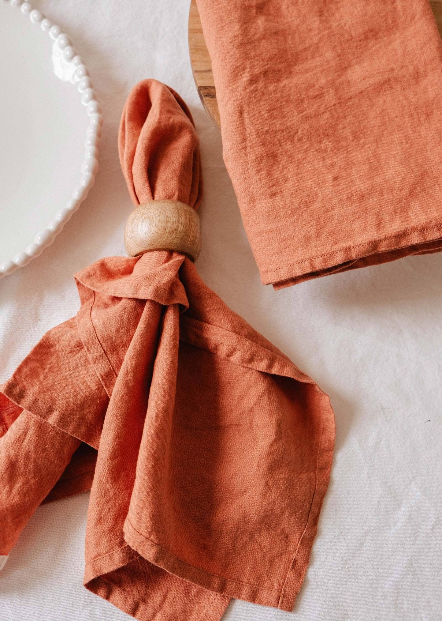 The Quiet Cloth – Tea Towel in Soft Linen