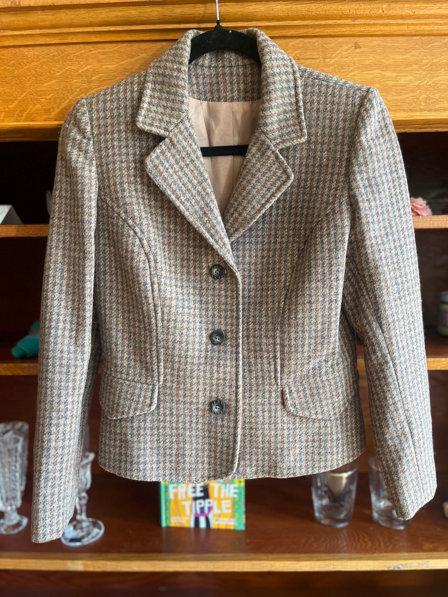 Vintage wool blazer, small