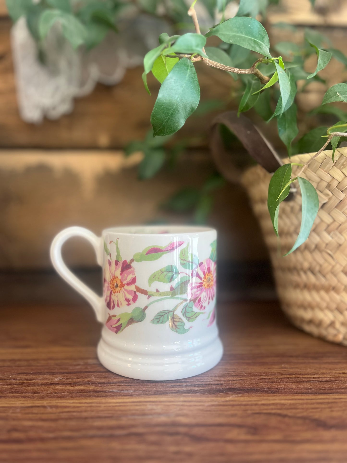 Emma Bridgewater ‘Seconds’ Rosa Mundi mug