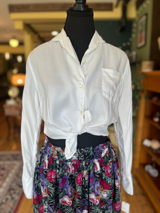 Vintage 1960’s Sea Gull Fashions Blouse, S/M