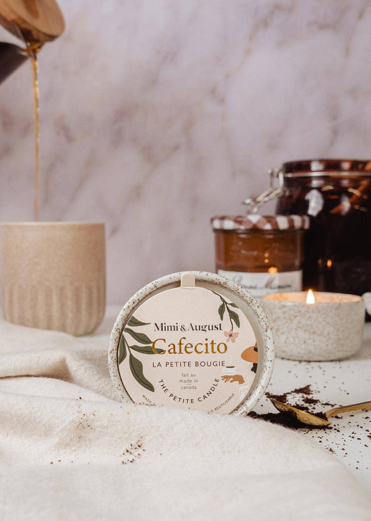 Cafecito reusable candle- 3 oz
