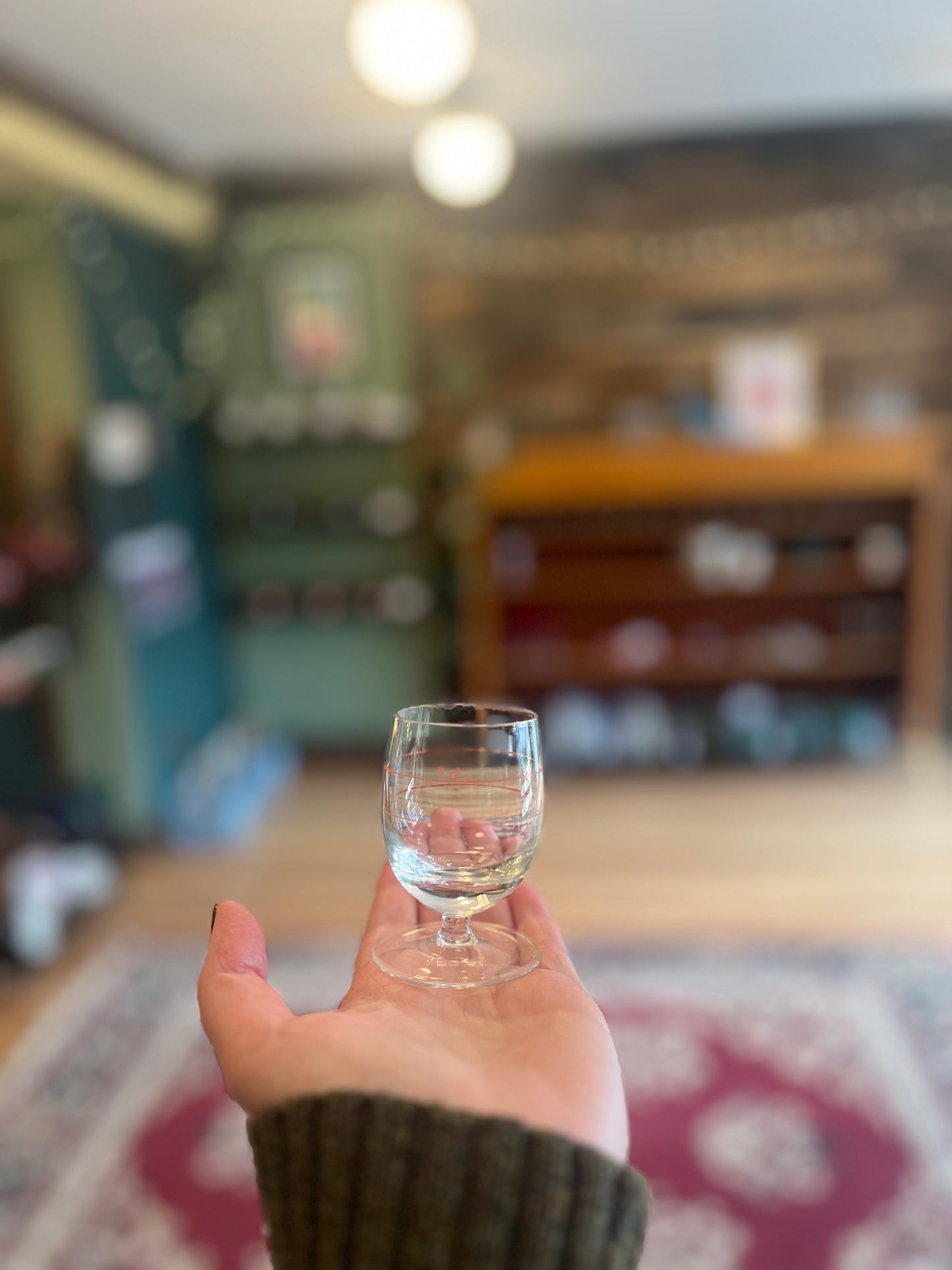 Stemmed, Measured Mini Glasses