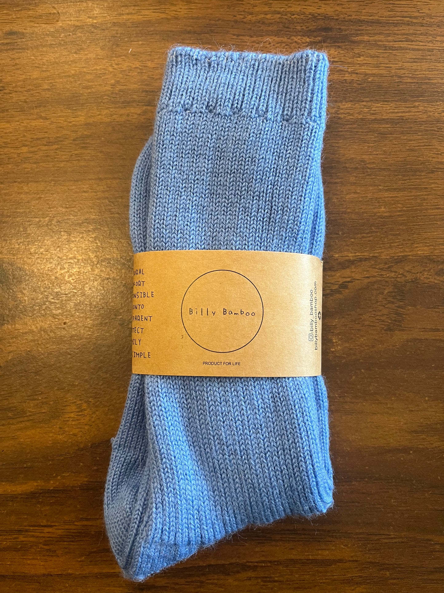 Billy Bamboo Canada merino socks