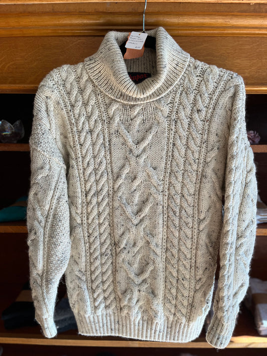 Non vintage Dhupar wool turtleneck sweater, medium
