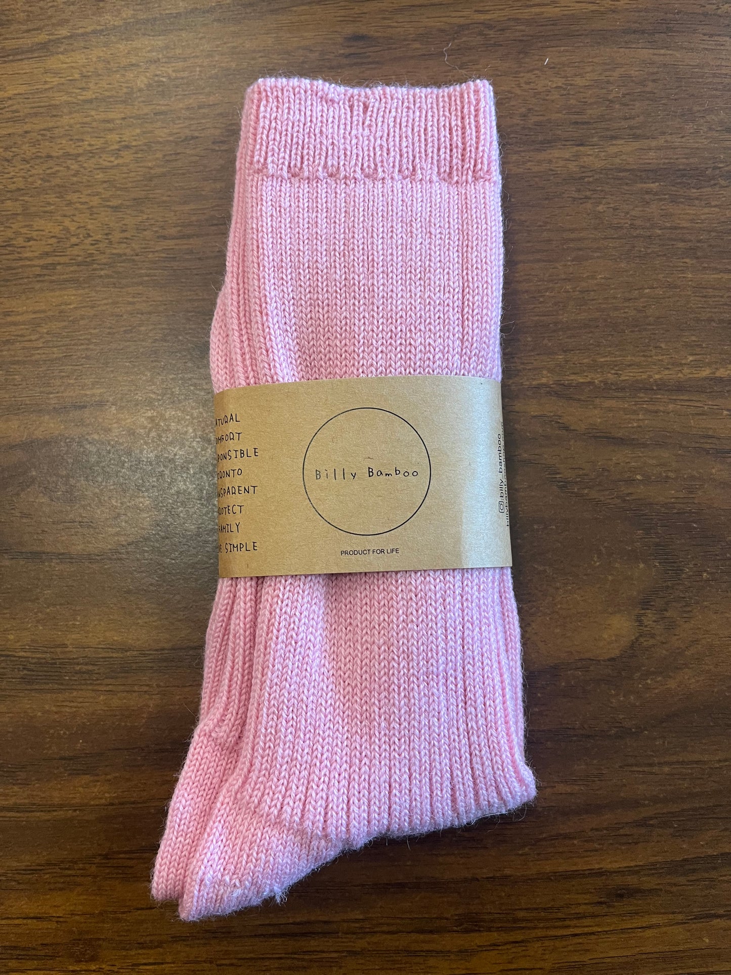 Billy Bamboo Canada merino socks