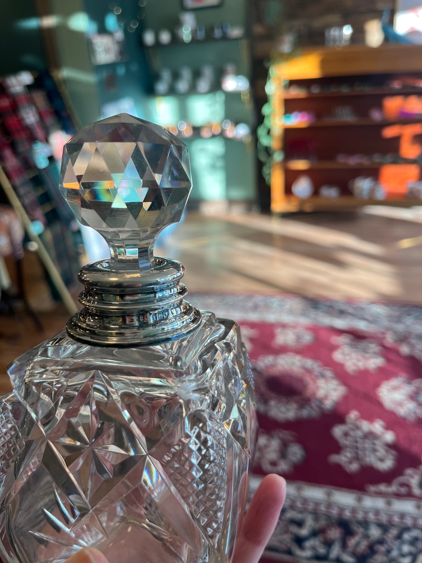 Vintage Crystal Decanter