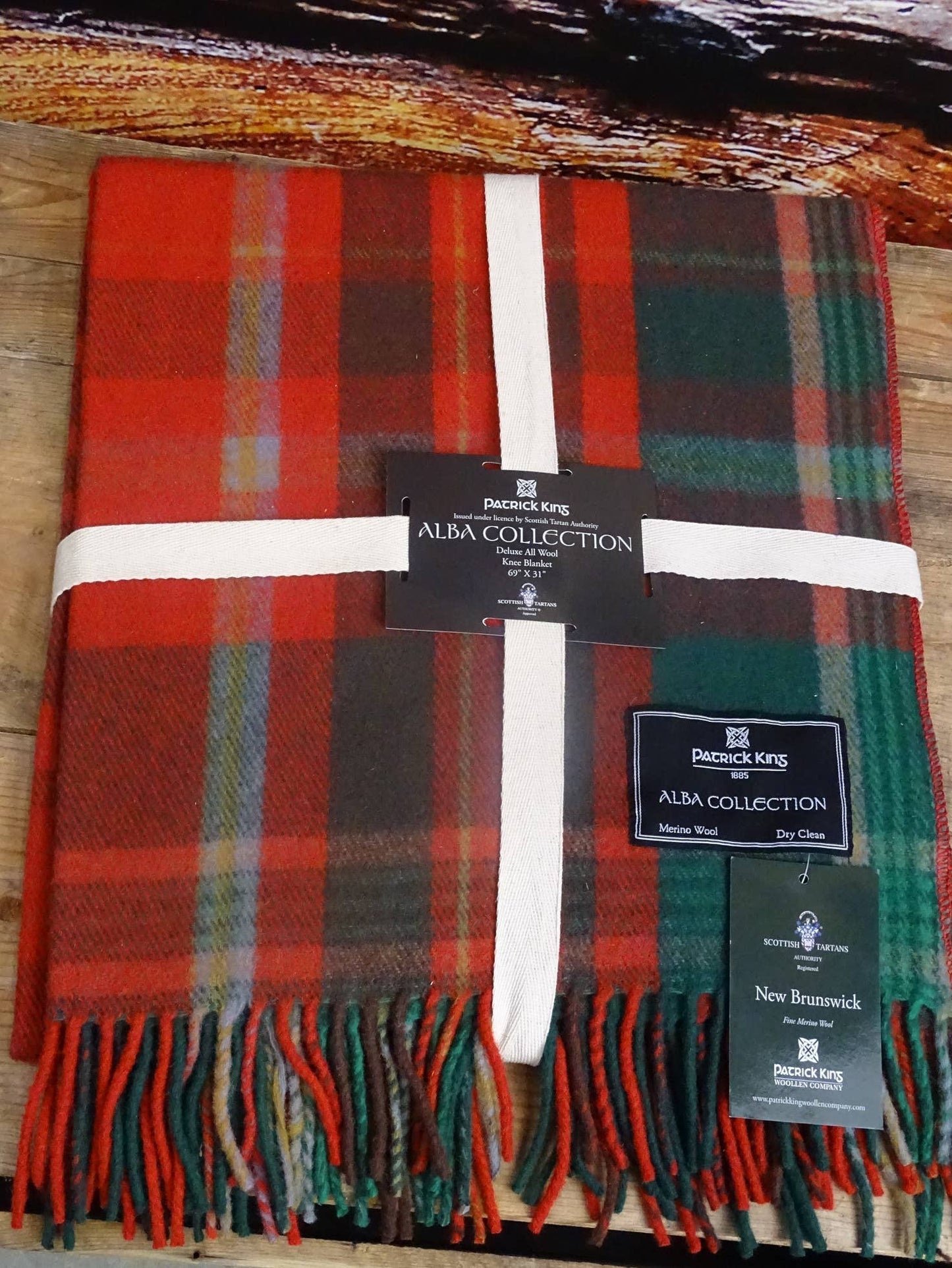 Patrick King - New Brunswick Deluxe Knee Blanket