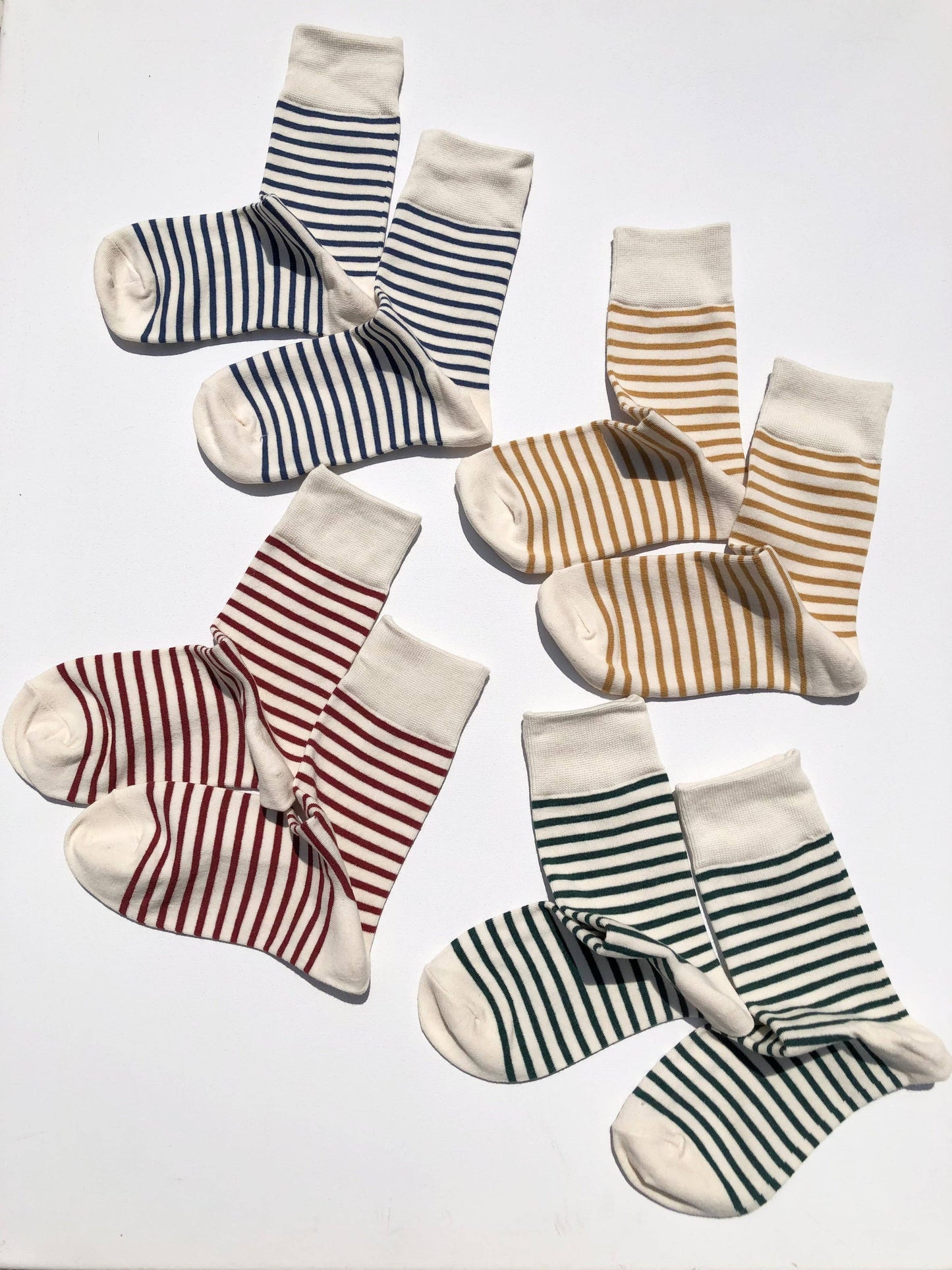 Billy Bamboo thin colour stripe socks