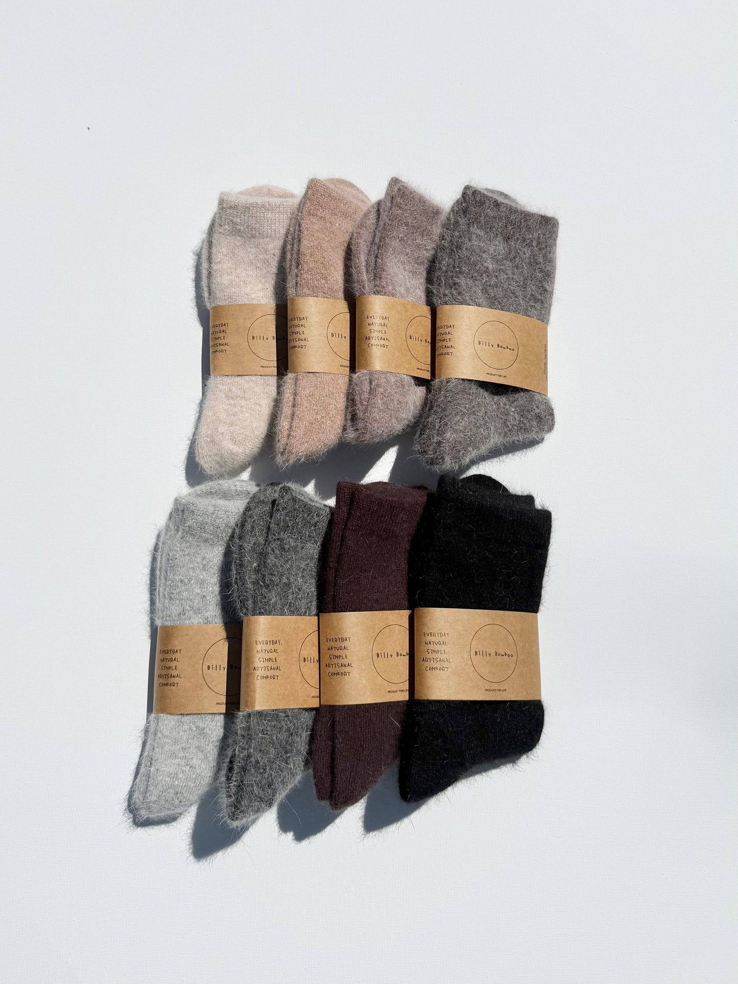 Billy Bamboo fluffy angora socks