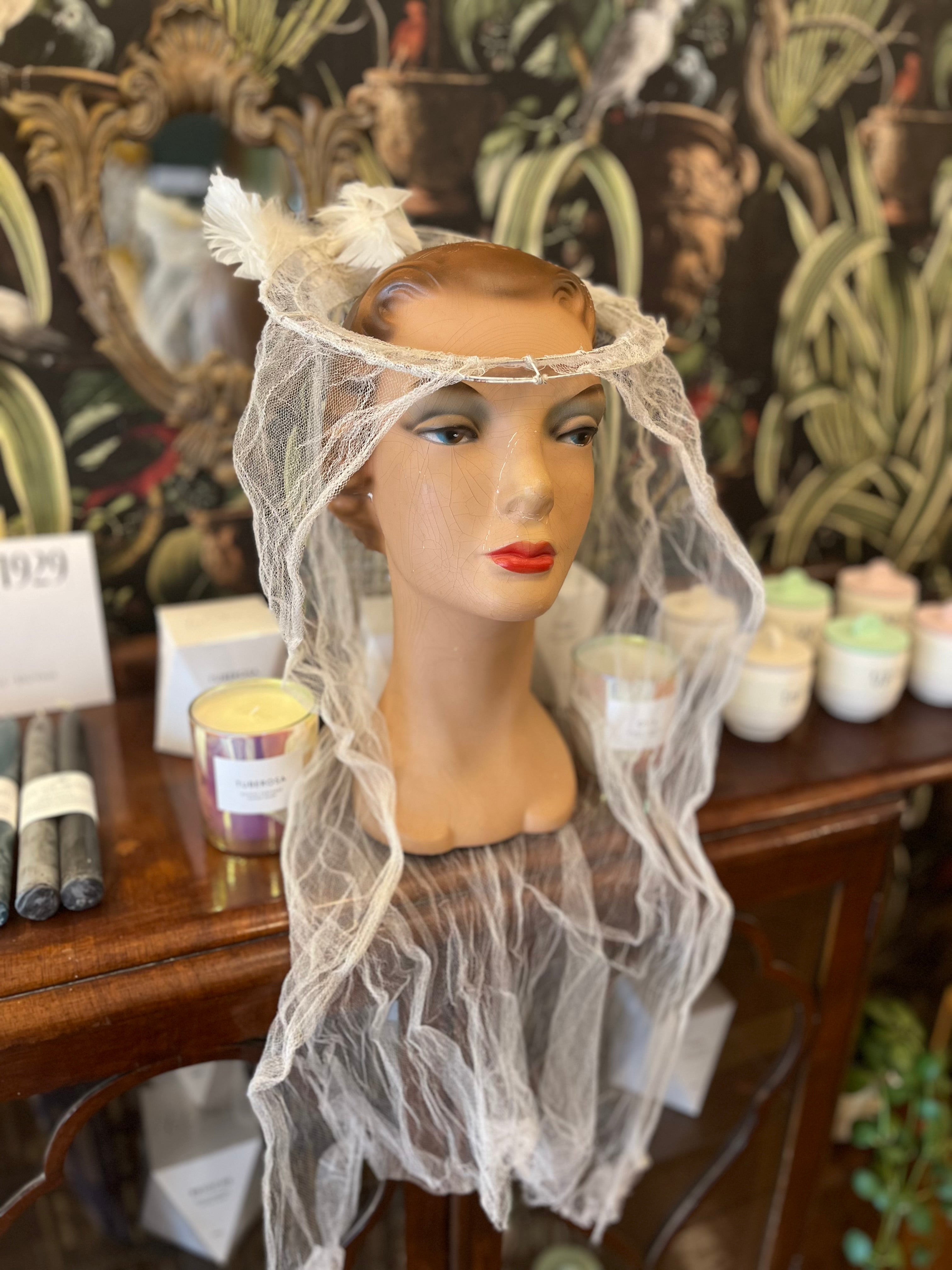 Vintage 1920 s Wedding Veil