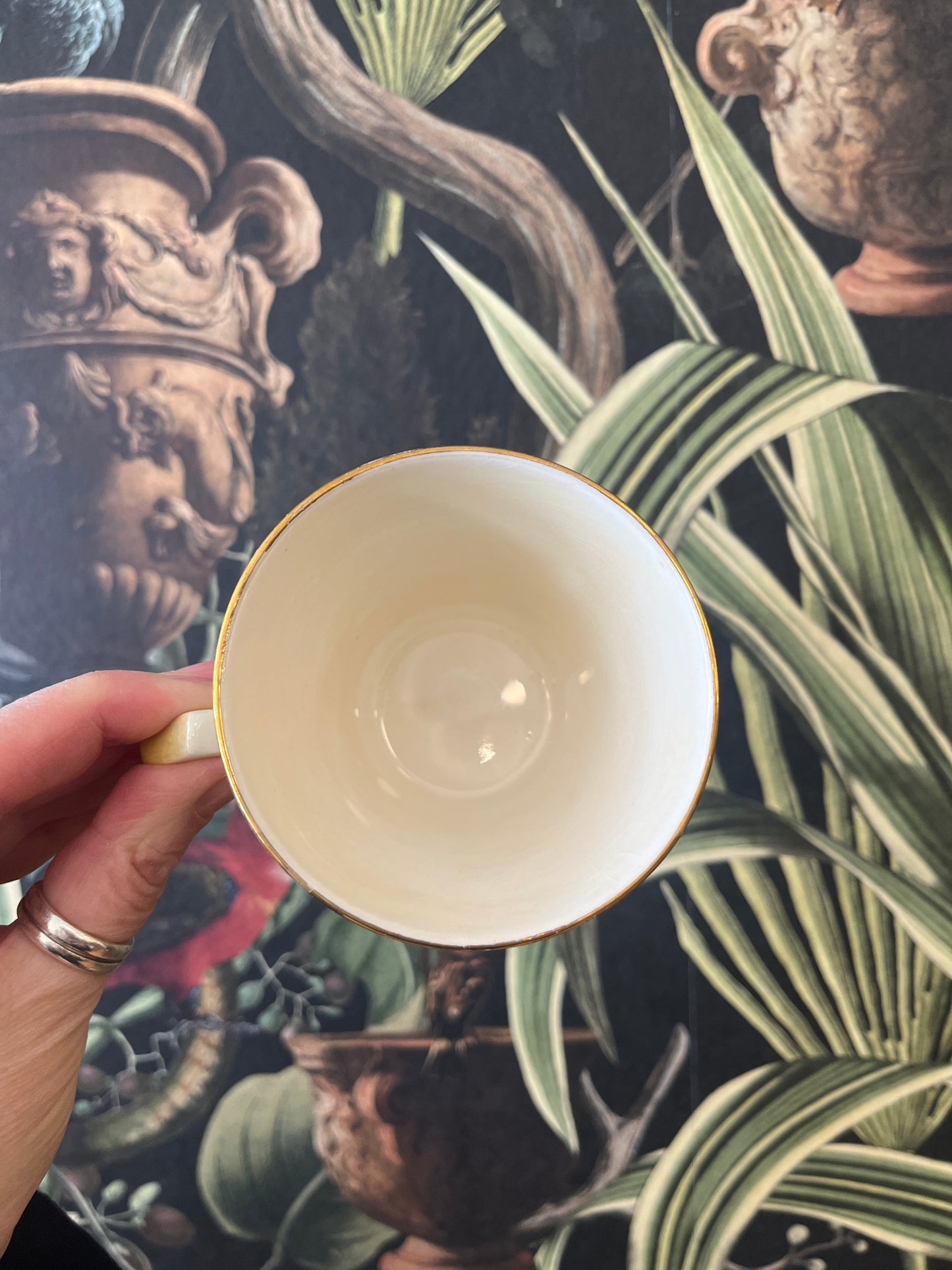 Vintage Royal Winton yellow teacup