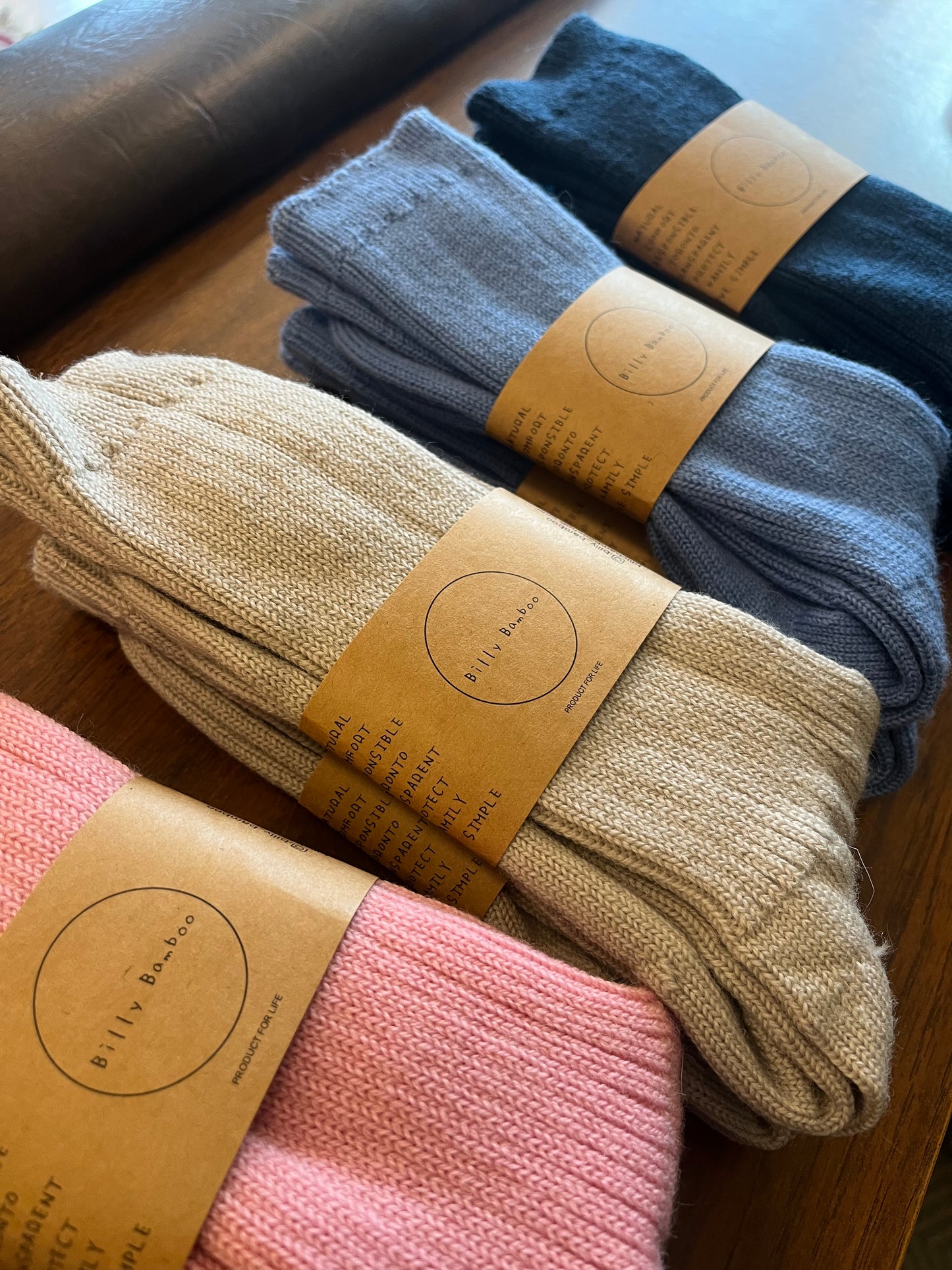 Billy Bamboo Canada merino socks