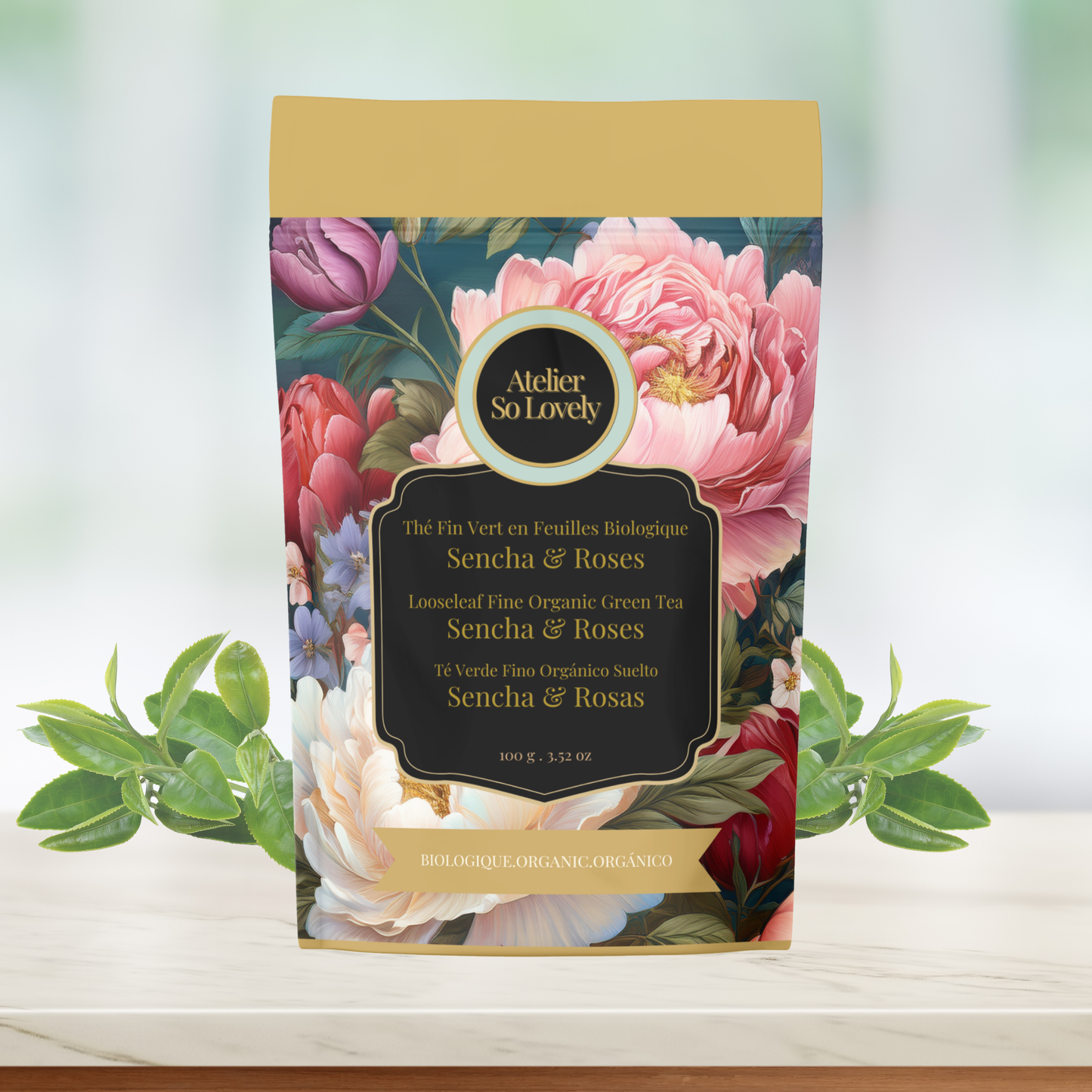 Sencha & Roses