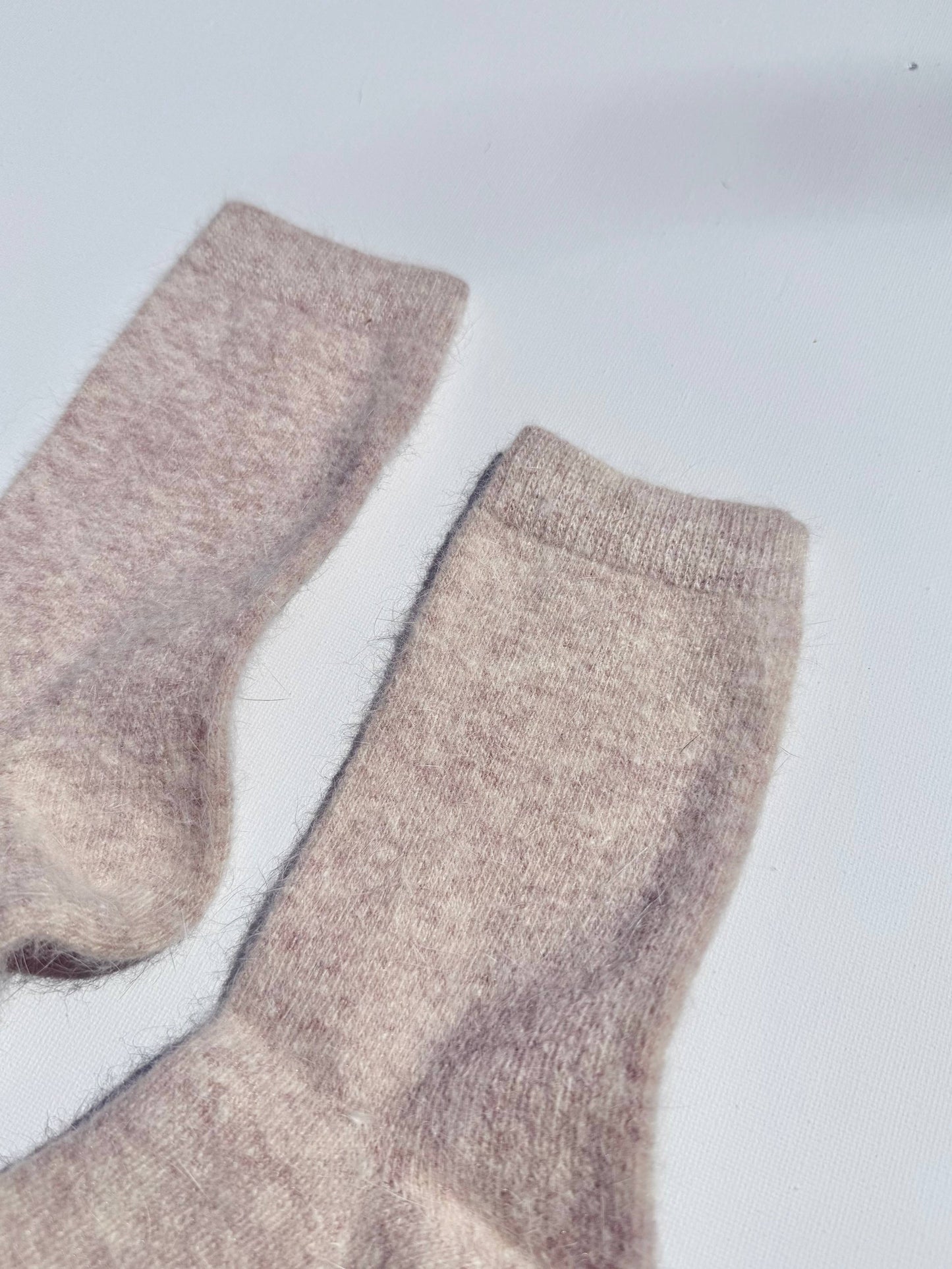 Billy Bamboo fluffy angora socks