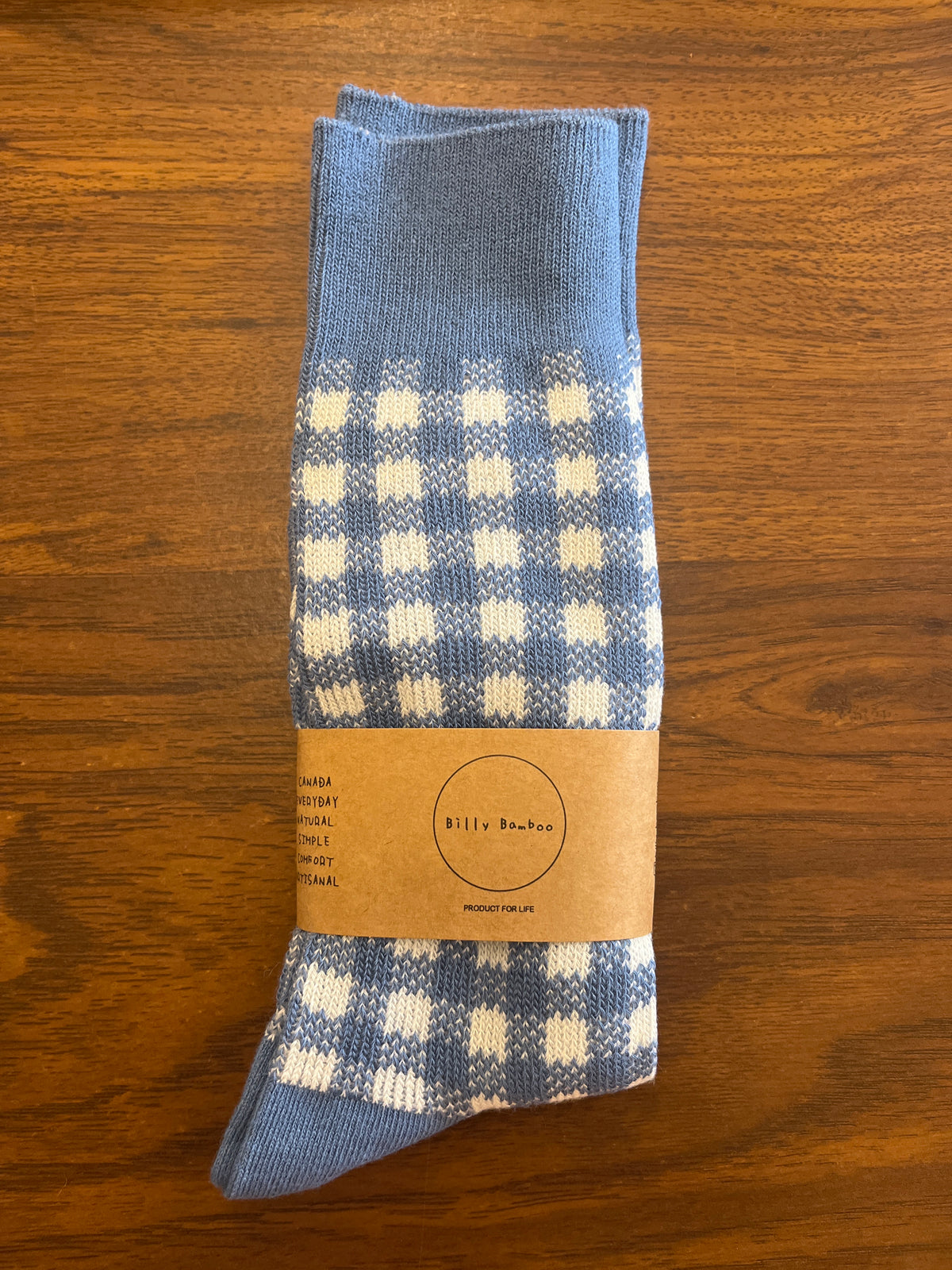 Billy Bamboo Cotswold Gingham Socks