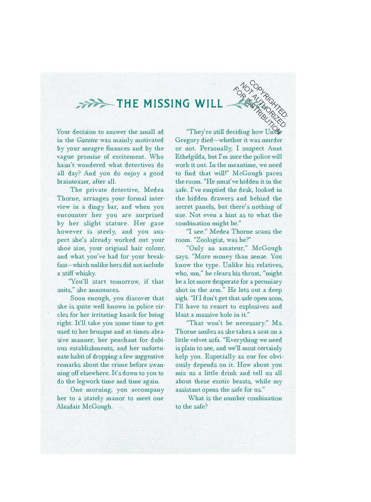 Murder Most Puzzling: The Missing Will 500-Piece Puzzle