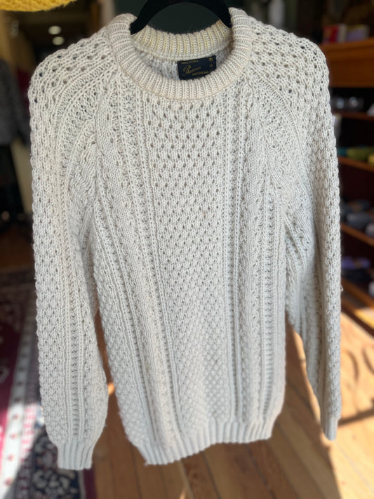 Vintage Rossan Irish wool sweater, xl