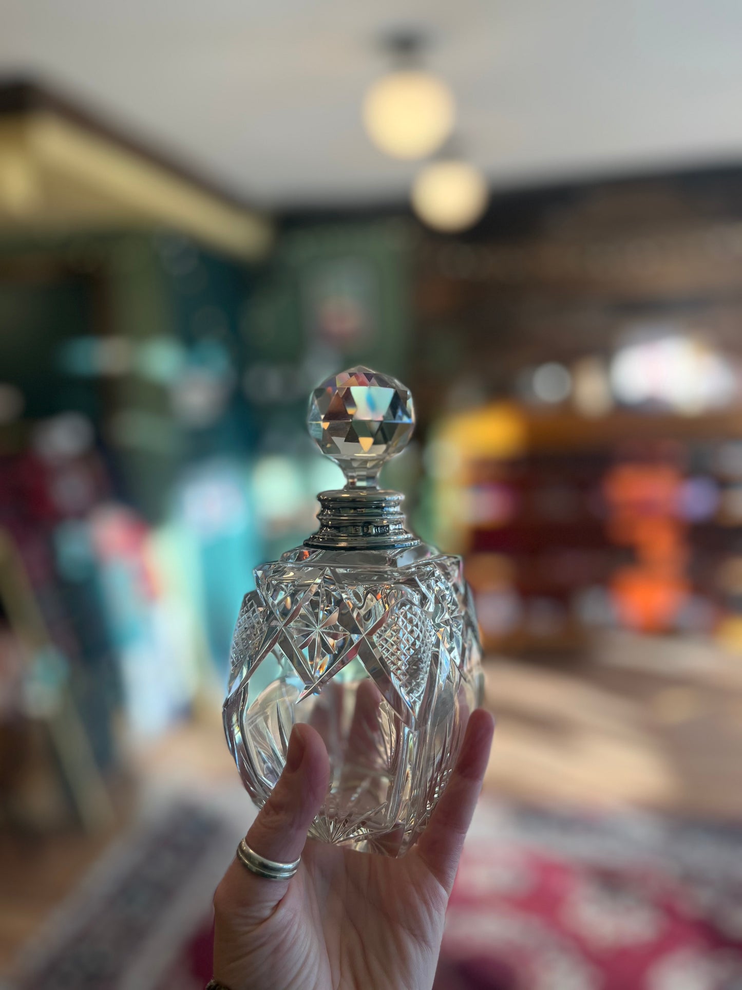 Vintage Crystal Decanter