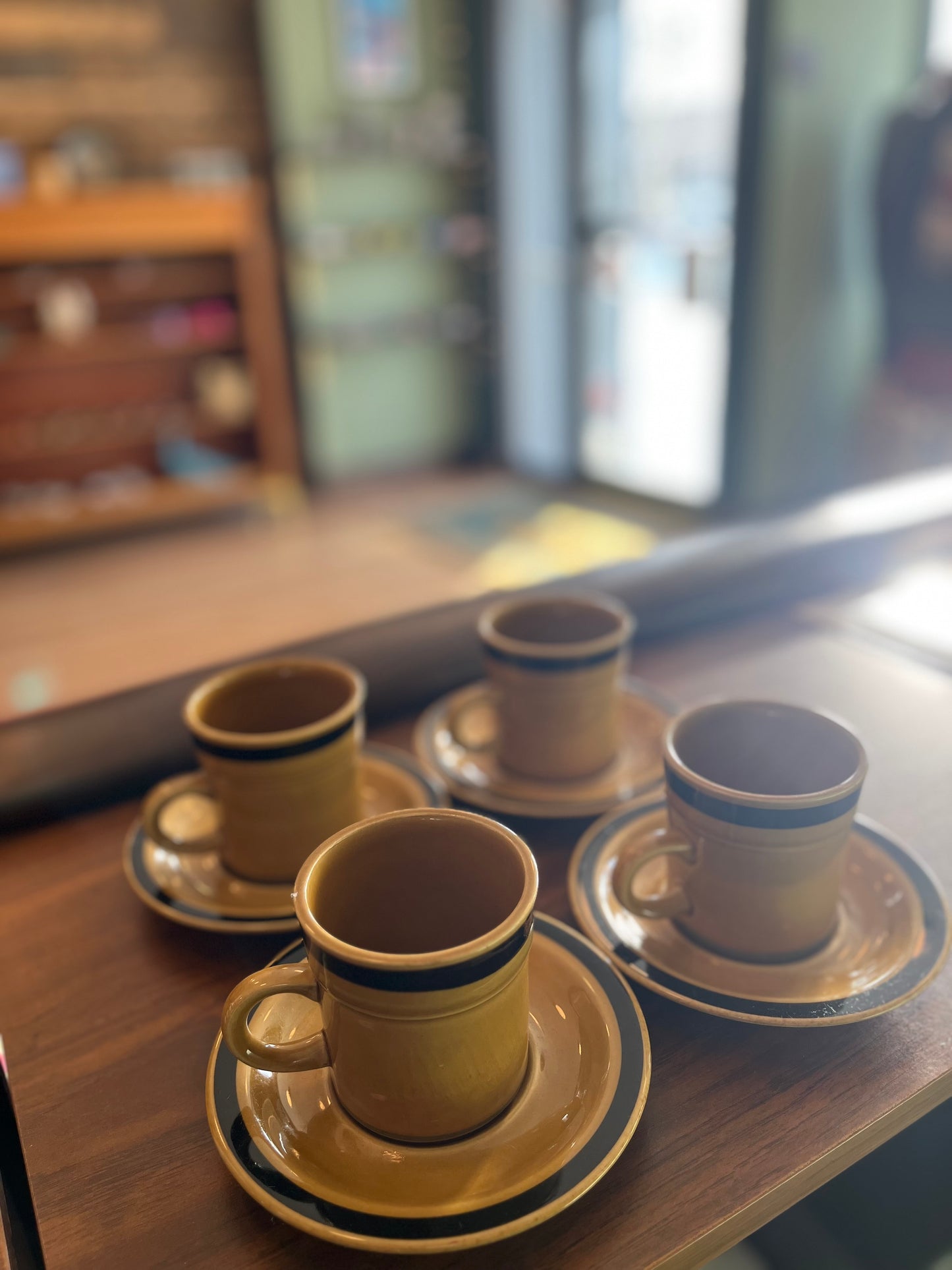 Vintage Montezuma Japan Coffee Cup with Saucer