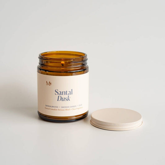 Santal Dusk | Canadian Beeswax Candle