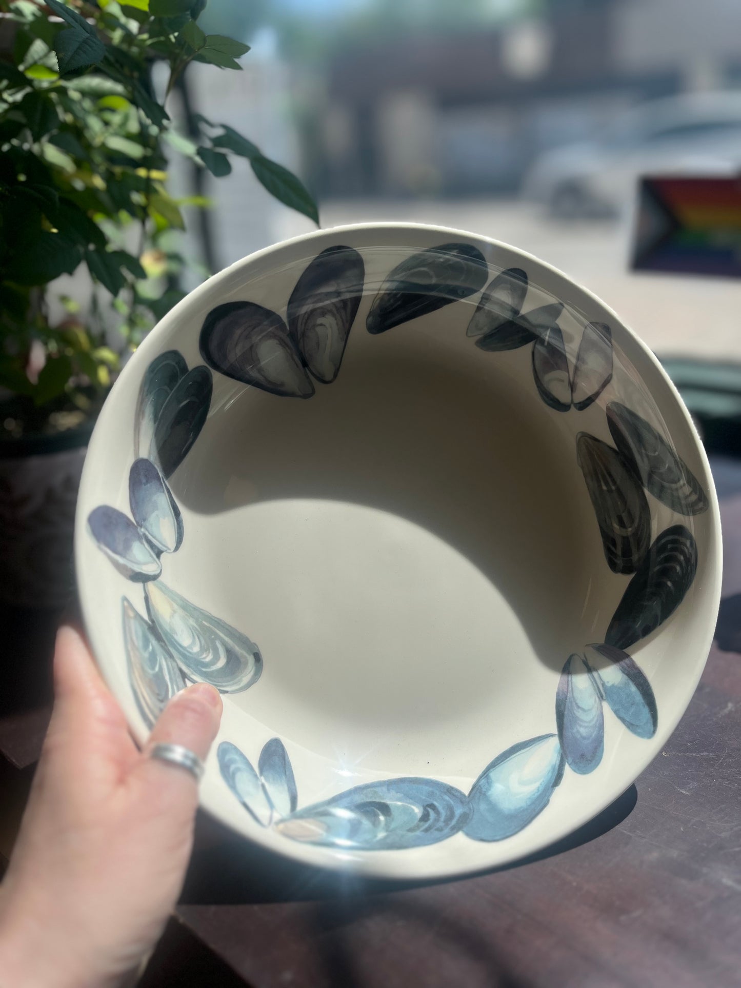 Emma Bridgewater Mussels medium pasta bowl
