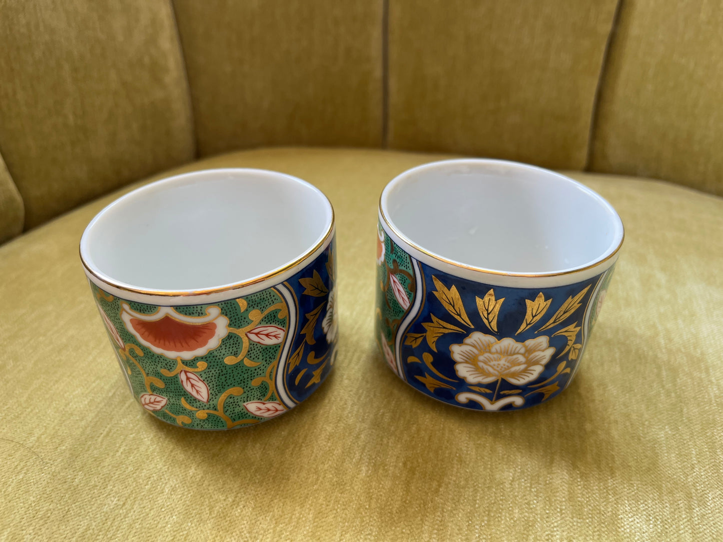 Vintage Japanese tea light holders