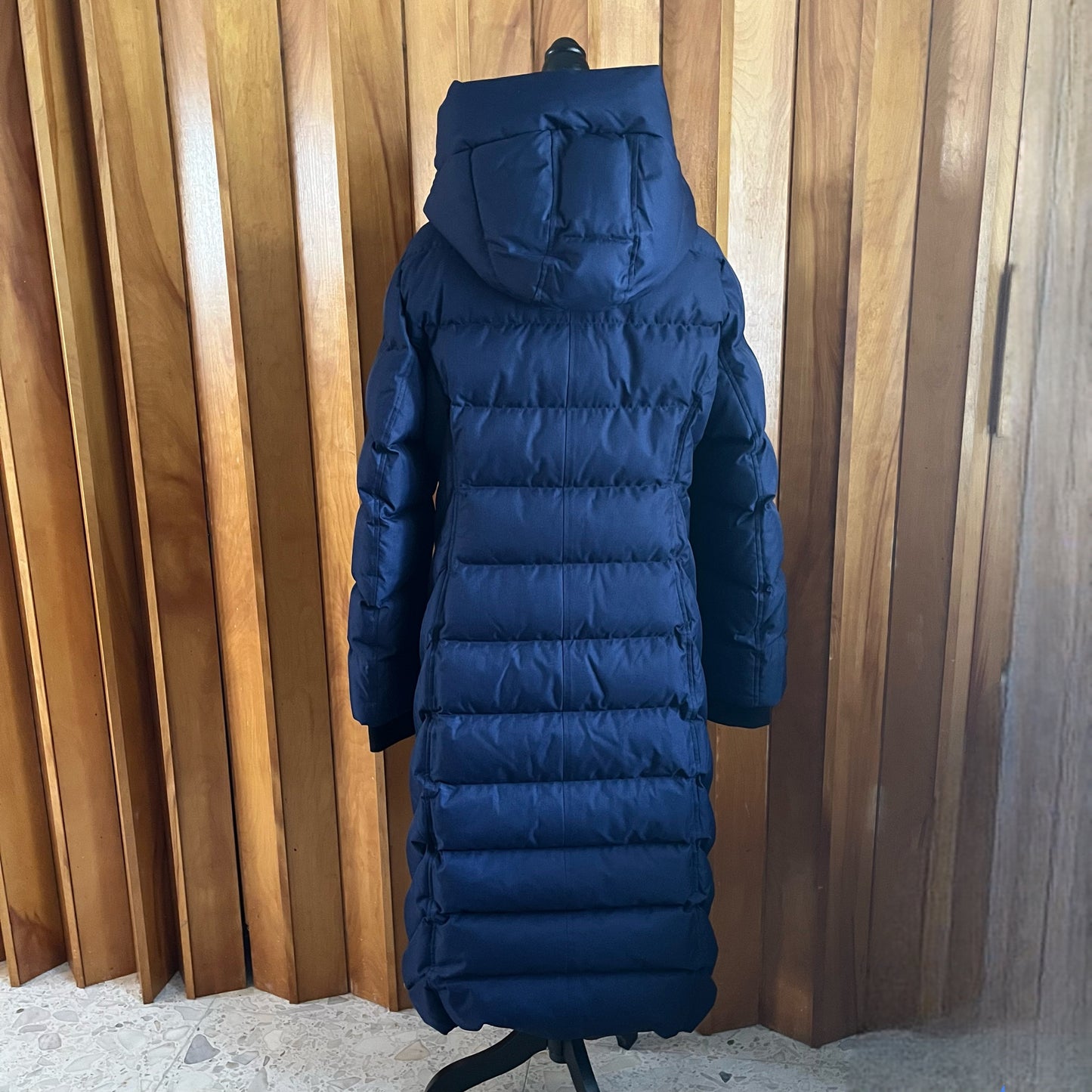 Non-Vintage Soia & Kyo Talyse Navy Puffer Long Down Winter Coat, Large/Extra Large