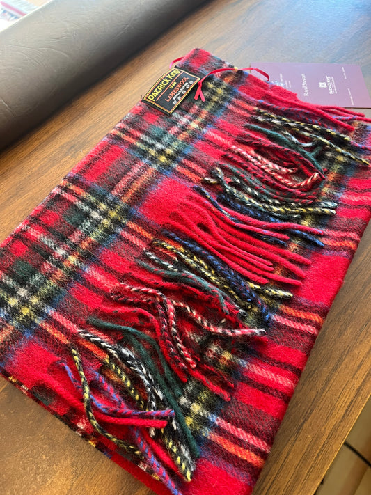 Patrick King - Royal Stewart Lambswool Scarves