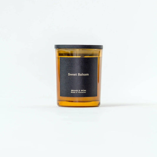 Amber Series: Sweet Balsam - soy wax candle